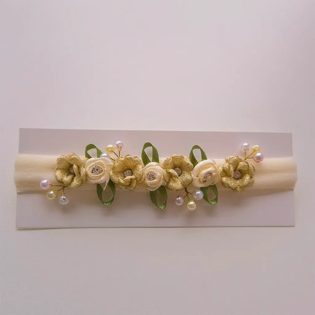 Faixinha de cabelo para ensaio Newborn